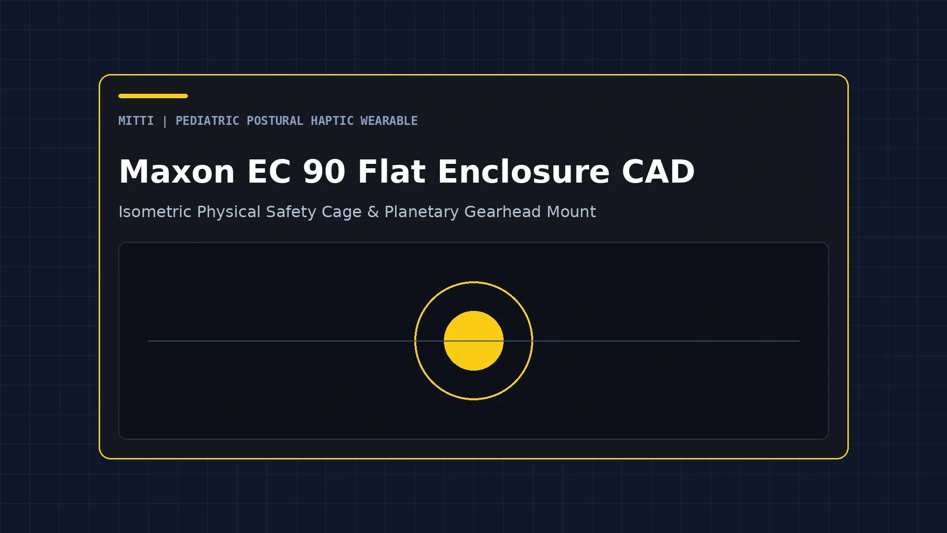 Maxon EC 90 Heavy Actuator Enclosure